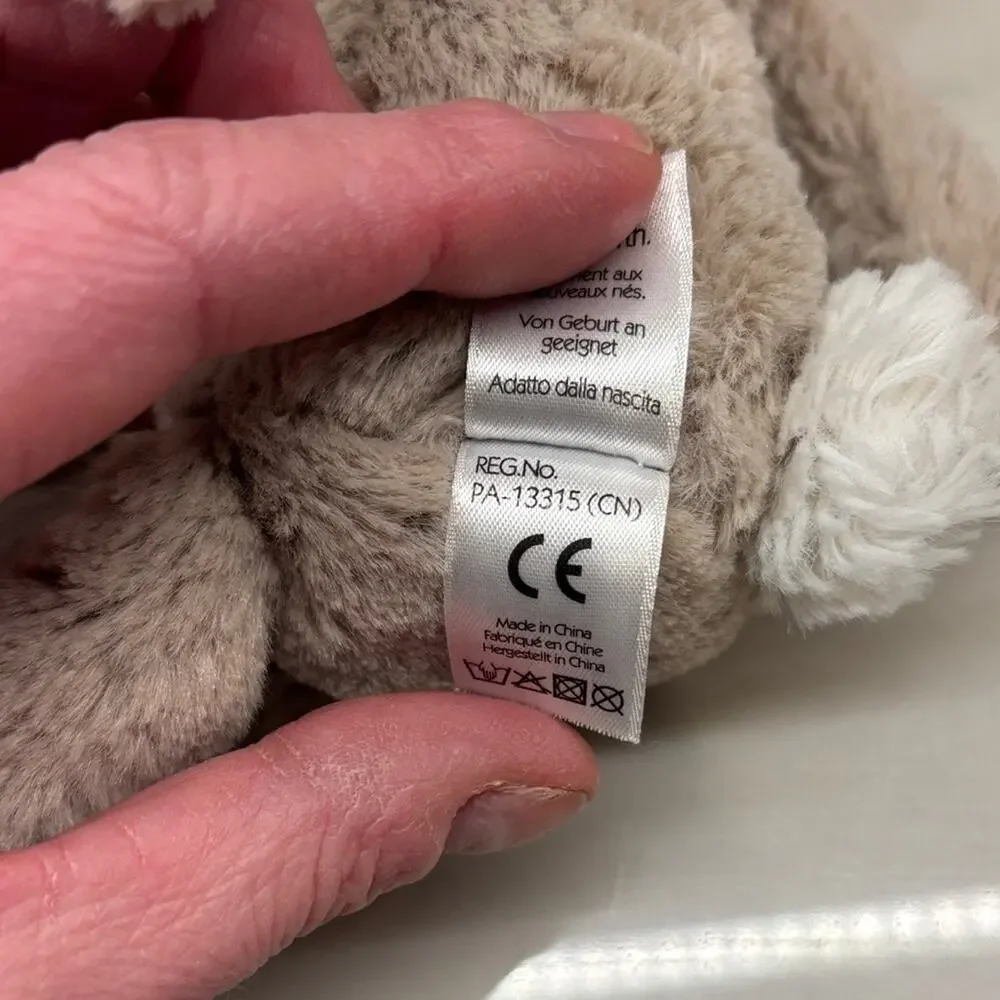 Retiring: jellycat bashful beige bunny, 7.5 inches, new without tags - Picture 3 of 6